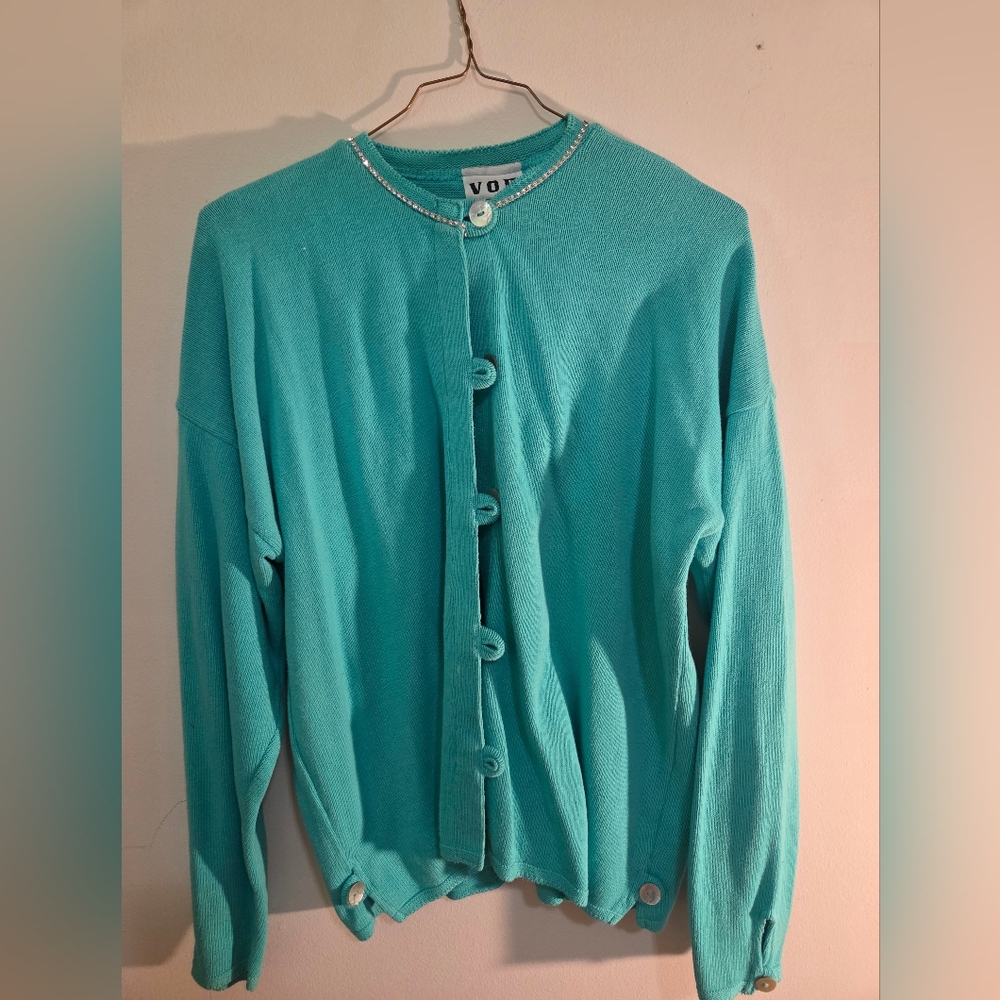 Vol II Women's Sweater in Teal
